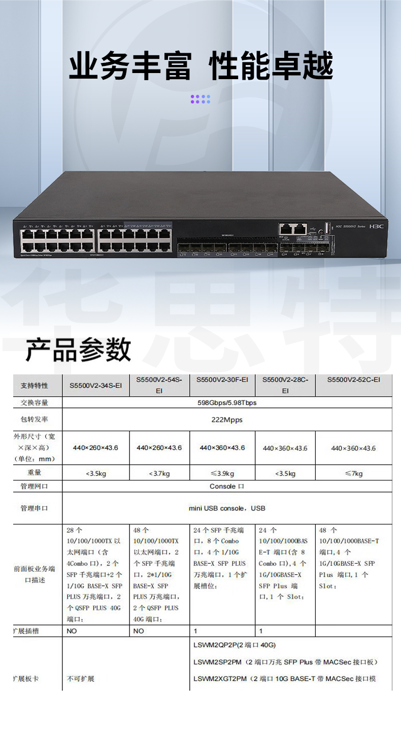 H3C LS-5500V2-28C-EI 企業(yè)級交換機